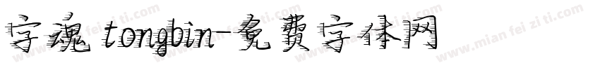 字魂 tongbin字体转换